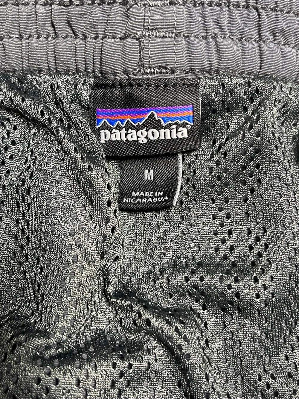 Patagonia Men's Charcoal Stretch Hybrid Shorts Size Medium